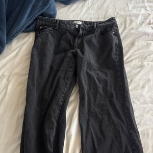 Pacsun Low Rise Black Jeans